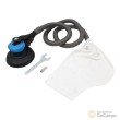 Lijadora neumática excentrica rotorbital con autoaspiración (bolsa + manguera de aspiracion), plato ø 150 mm