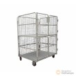 Carro de transporte de piezas para taller con estante regulable a 3 niveles, peso máx. 500 kgs