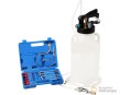 Extractor/dispensador neumático de 8 l. para liquido de transmisión automática + estuche de 13 adaptadores para grupo vag - mercedes - ford