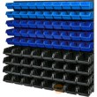 Tablero de herramientas de plastico para taller con paneles de 780 × 780 mm + 82 bandejas