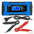 Cargador/mantenedor de batería universal inteligente con pantalla lcd, automática (12 v./ 24 v. - 5 a../10 a.)