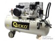 Compresor por correas geko, 2 cv. - monofásico 230 v. - 50 hz. - 8 bar. - 390 l/min. - deposito 100 l.