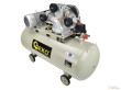Compresor tricilindrico por correas 4 cv. trifásico 400 v. - 10 bar. - 490 l/min. - deposito 200 l.