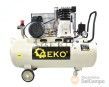 Compresor geko por correas 3 cv. monofásico 230 v. - 50 hz. -9 bar - 420 l/min. - deposito 100 l. - certificado ce