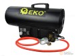 Calefactor industrial a gas/glp, 65 kw./ 50 hz. - 230 v. con termostato y reductor