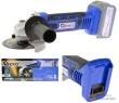 Desbarbadora angular ø 115 mm.inalámbrica a bateria recargable li-ion 18v. (no incluye bateria , ni cargador)