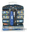 Estuche minitaladro 230 v./ 270 w. (8.000 a 32.500 r.p.m.) + 300 accesorios
