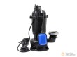 Bomba sumergible para extracción de aguas residuales con wqd10-8-0.55 (sistema de triturado de impurezas) con interruptor flotante, con conector de boca de incendios