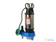 Bomba sumergible de extracción de aguas sucias - residuales wqd3-7-0.25b(sistema de triturado de impurezas) con interruptor de flotador *geko premium*, 250w.