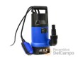 Bomba sumergible de extracción de agua sucias 230v-750w-13.000p/h con flotador tipo 2. (altura max. 7 m.)