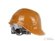 Casco de seguridad de hdpe, ajustable (520 - 620 mm.), naranja, en 397:2012+a1:2012