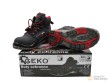 Bota de seguridad modelo 9 de piel nobuck negra, s3 src, talla 45 conforme en iso 20345-2011