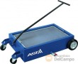 Carro recogedor de fluidos con 4 ruedas y boquilla de descarga, capacidad 37 l (835 x 570 x 200 mm)