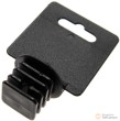 Colgador de plástico cuadradillo para vasos 1"