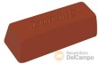 Pasta gruesa color marrón para pulido. indicada para retirar marcas, arañazos, óxido y suciedad en metales blandos (cobre, latón o aluminio), 500 grs