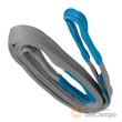 Eslinga de poliester de carga y arrastre, 4 ton. - 3 m x 120 mm. (gris)