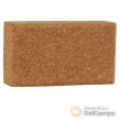 Taco de corcho para lijar, 110 x 60 x 30 mm.