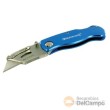 Cutter autoblocante con 10 cuchillas, 90 mm.