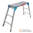 Plataforma de aluminio plegable antideslizante ( 1440 x 445 x 800 mm.) capacidad 150 kgs (conforme a en14183:2003)