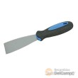 Espatula expert de 80 mm. mango bicomponente ergonómico, acero inox.