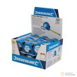 Caja expositora con 24 flexómetros measure mate, 8 m. x 25 mm. con freno