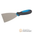 Espatula expert de 100 mm. mango bicomponente ergonómico, acero inox.