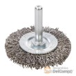 Cepillo circular de acero inoxidable ø 50 mm., con cerdas de acero elástico inoxidable de ø 0,3 mm.