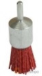 Cepillo abrasivo de nylon impregnado de carburo de silicio para materiales gruesos, ø 24 mm. tipo brocha