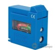 Comprobador de pilas y baterias tipo : aaa - aa - d - c - 6f22 - pp3 - 9 v. y pilas de botón de 1,5 v.