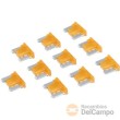 Blister 10 minifusibles perfil bajo de 5 a. *att* para vehículos, tension max. 32v. c/c (color marrón claro)