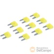 Blister 10 minifusibles estandar de 20 a. *atm* para vehículos, tension max. 32v. c/c (color amarillo )