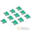 Blister 10 minifusibles perfil bajo de 30 a. *att* para vehículos, tension max. 32v. c/c (color verde)
