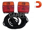 Kit iluminación remolque trasero magnético (7cables)