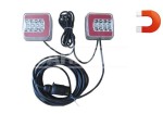 Kit illuminación remolque trasero LED magnético (7 cables)