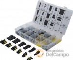 Estuche surtido de conectores de reparación de cableado existente y nuevo, libre de agua y polvo, 425 pcs.