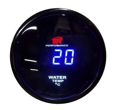 Reloj led digital de temperatura de agua btr 52mm