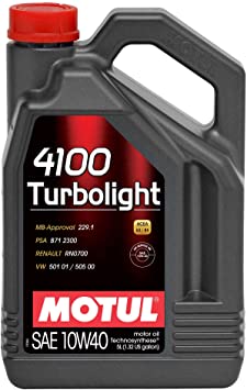 Aceite Motul Turbo Light 10w40 5L