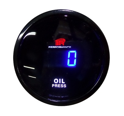 Reloj led digital de presion de aceite btr 52mm