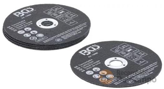 Blister de 5 discos de corte metal ø 75 x 1,0 x 10 mm
