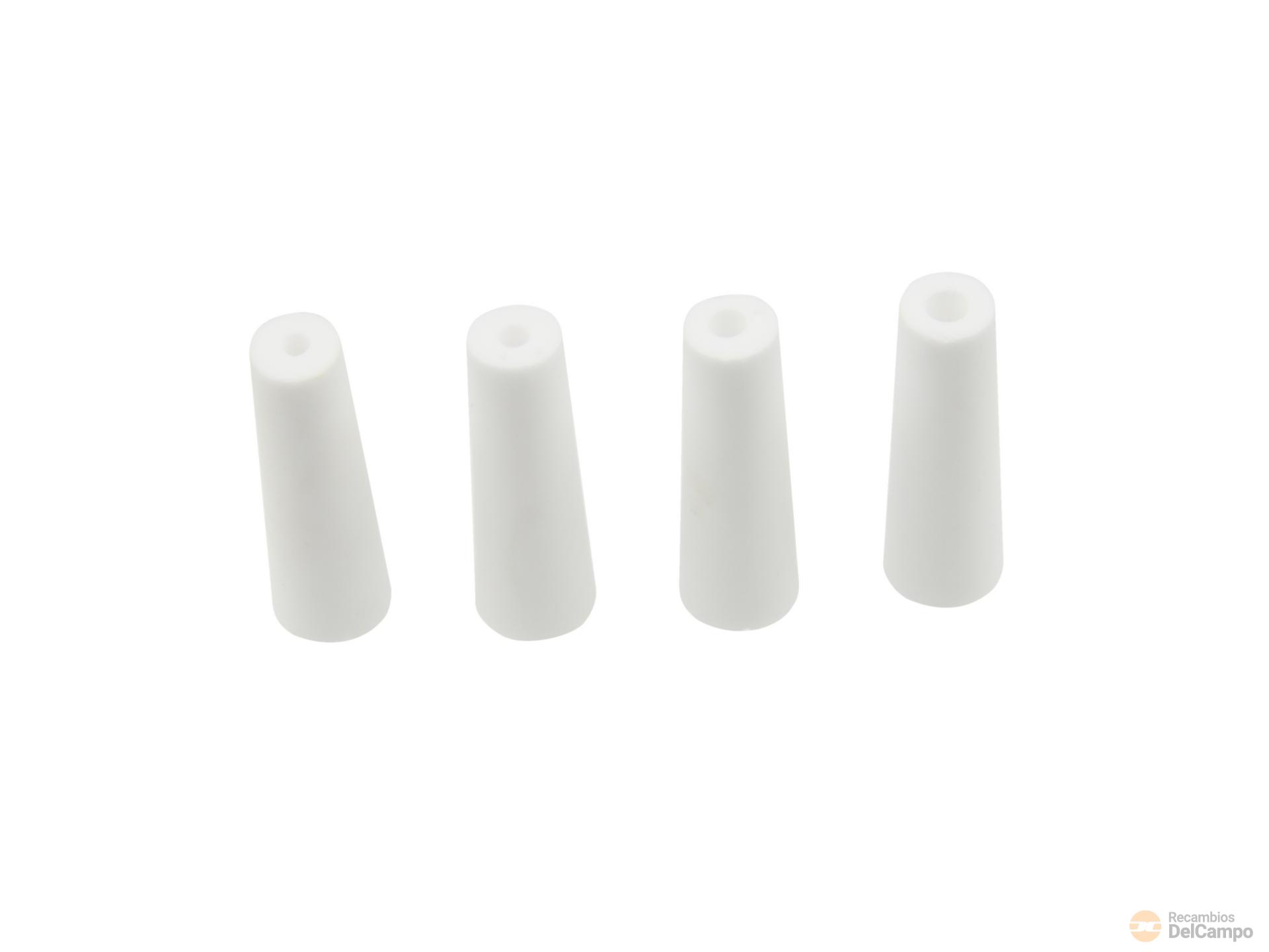 Blister 4 boquillas de ceramica para pistola de chorro de arena (2 - 2.5 - 3 - 3.5 mm. x 14/18 mm. x 21 mm.)