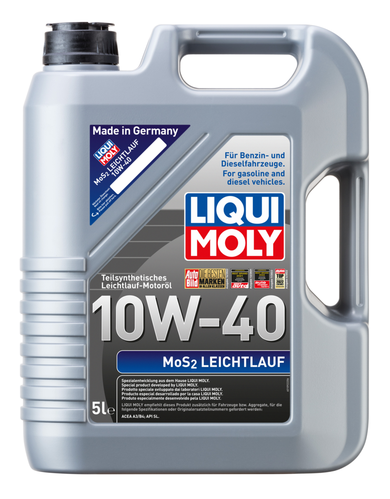 MoS2 Leichtlauf 10W-40 (5 L) Liqui Moly