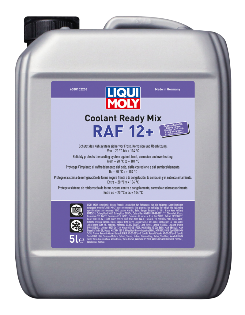 Coolant Ready Mix RAF 12+ (5 L) Liqui Moly