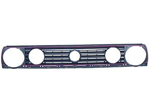 REJILLA FRENTE ROJA 4 FAROS 1988-> (ADAPTA AL MOD. 1983->) GOLF II REJILLA FRENTE ROJA 4 FAROS 1988-> (ADAPTA AL MOD. 1983->) GOLF II