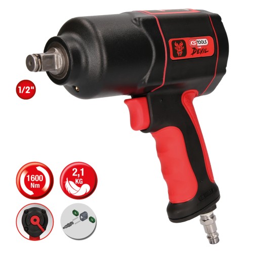Llave de impacto KSTOOLS 1/2" 1600Nm