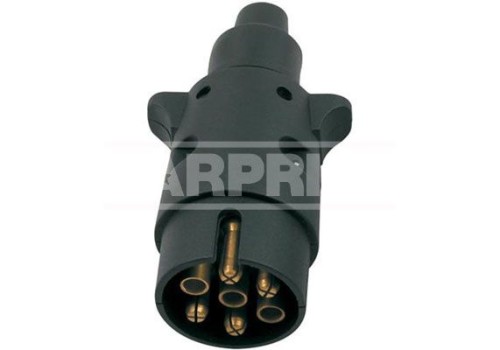 Conector toma remolque 7 cables (macho) Conector toma remolque 7 cables (macho)