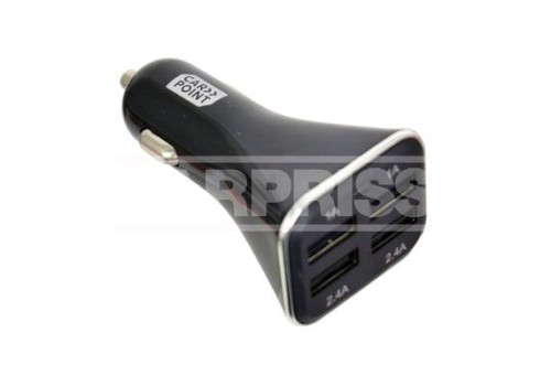 Cargador cuadruple de carga rápida 12/24v 6.8Ah Cargador cuadruple de carga rápida 12/24v 6.8Ah