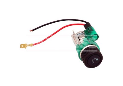 Encendedor eléctrico con luz 12v Encendedor eléctrico con luz 12v