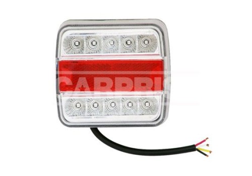 Piloto trasero LED remolque (10cm x 10cm x 4cm) Piloto trasero LED remolque (10cm x 10cm x 4cm)