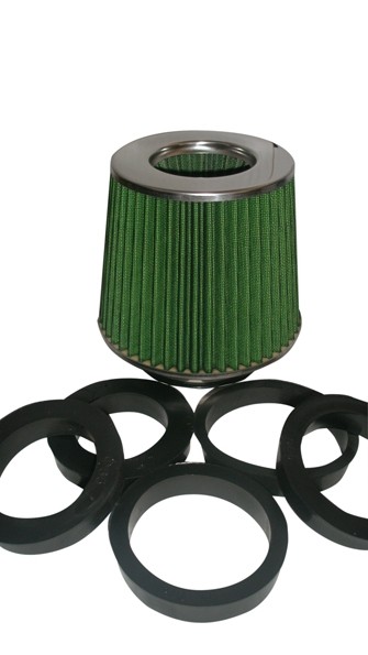 Filtro de admisión directa universal color verde Filtro de admisión directa universal color verde