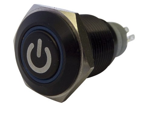 Interruptor retro ilumindado 12v Interruptor retro ilumindado 12v